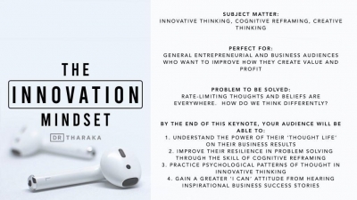 Keynote: The Innovation Mindset